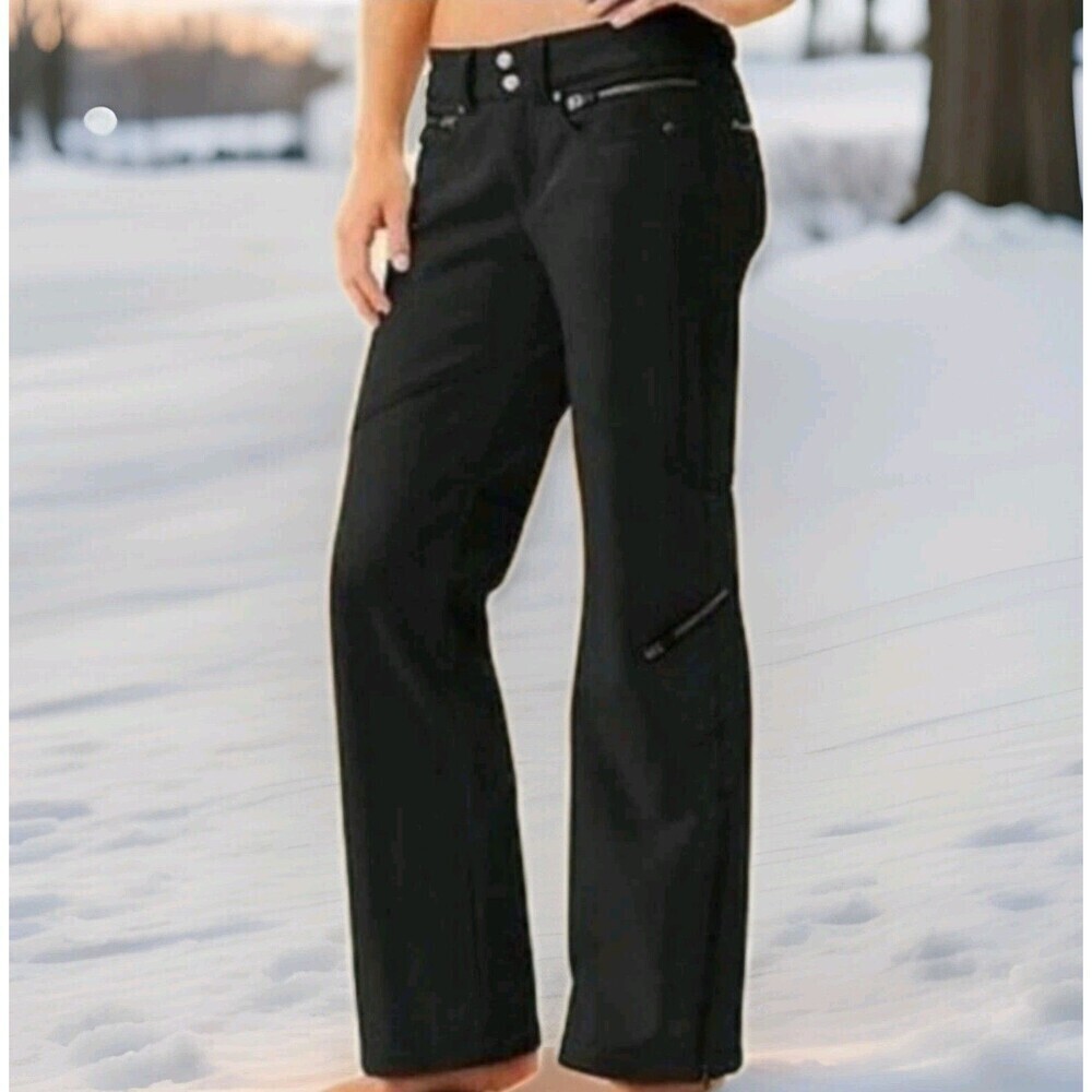 Athleta Calaveras Snowboard Ski Pants Soft Shell Fleece Lined Size-SEE DESC
